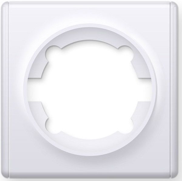 Рамка на 1 прилад OneKeyElectro, колір білий (OKE300101)